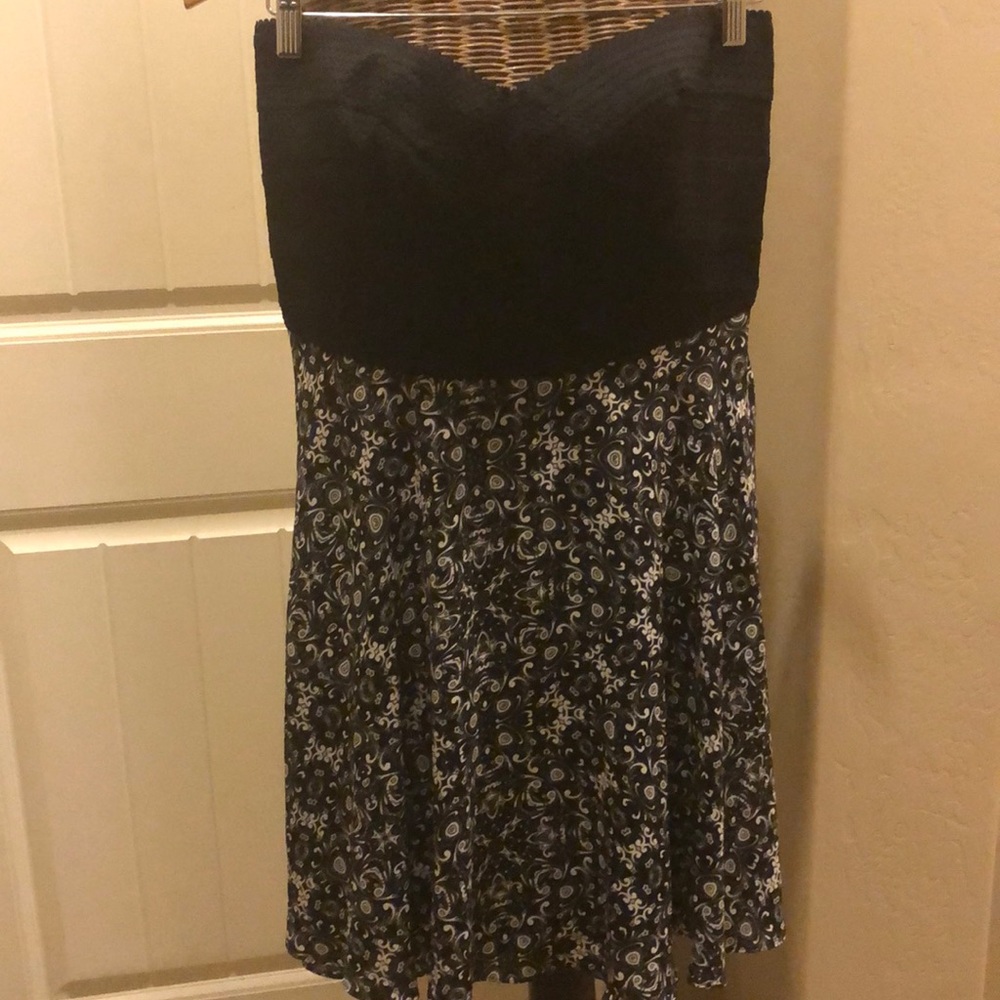 NWOT Express Strapless Dress